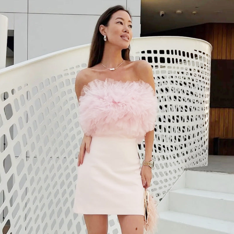 VESTITO TUBINO NUVOLA