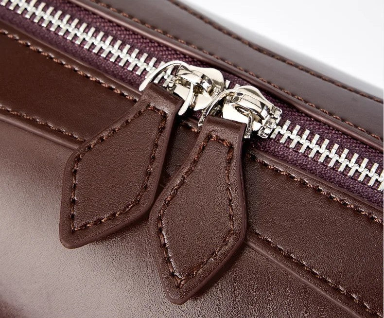 BORSA BAGUETTE IN VERA PELLE