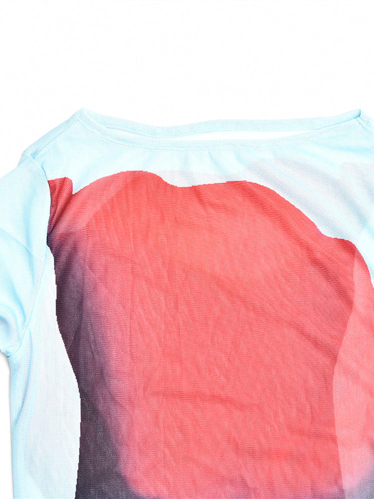 VESTITO TULLE FLOREALE