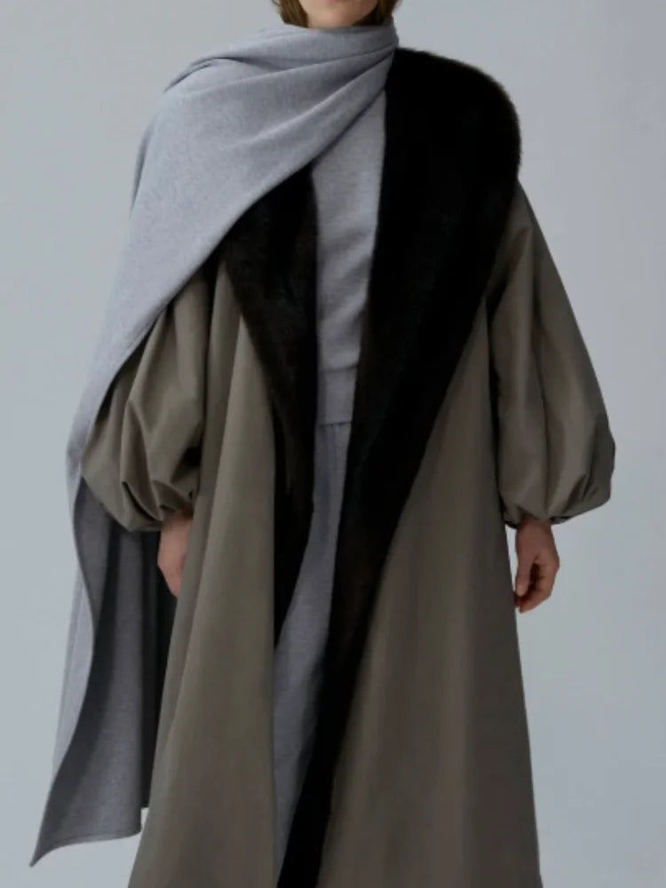 IMPERMEABILE CON INTERNO IN PELLICCIA