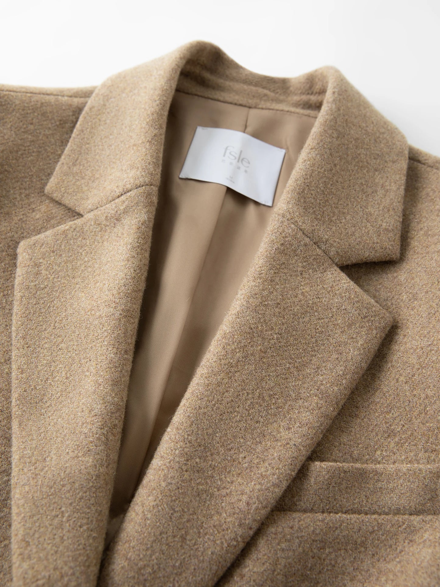 BLAZER COAT IN LANA