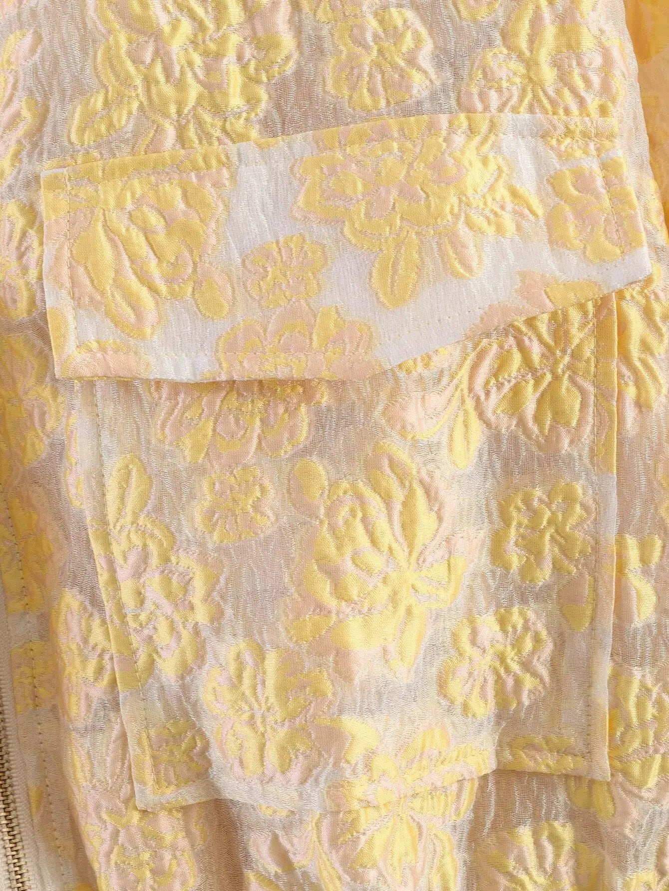 BOMBER JACQUARD FLOREALE