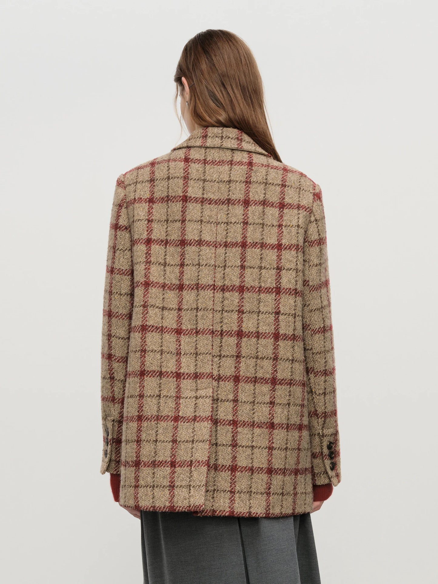 BLAZER COAT IN LANA