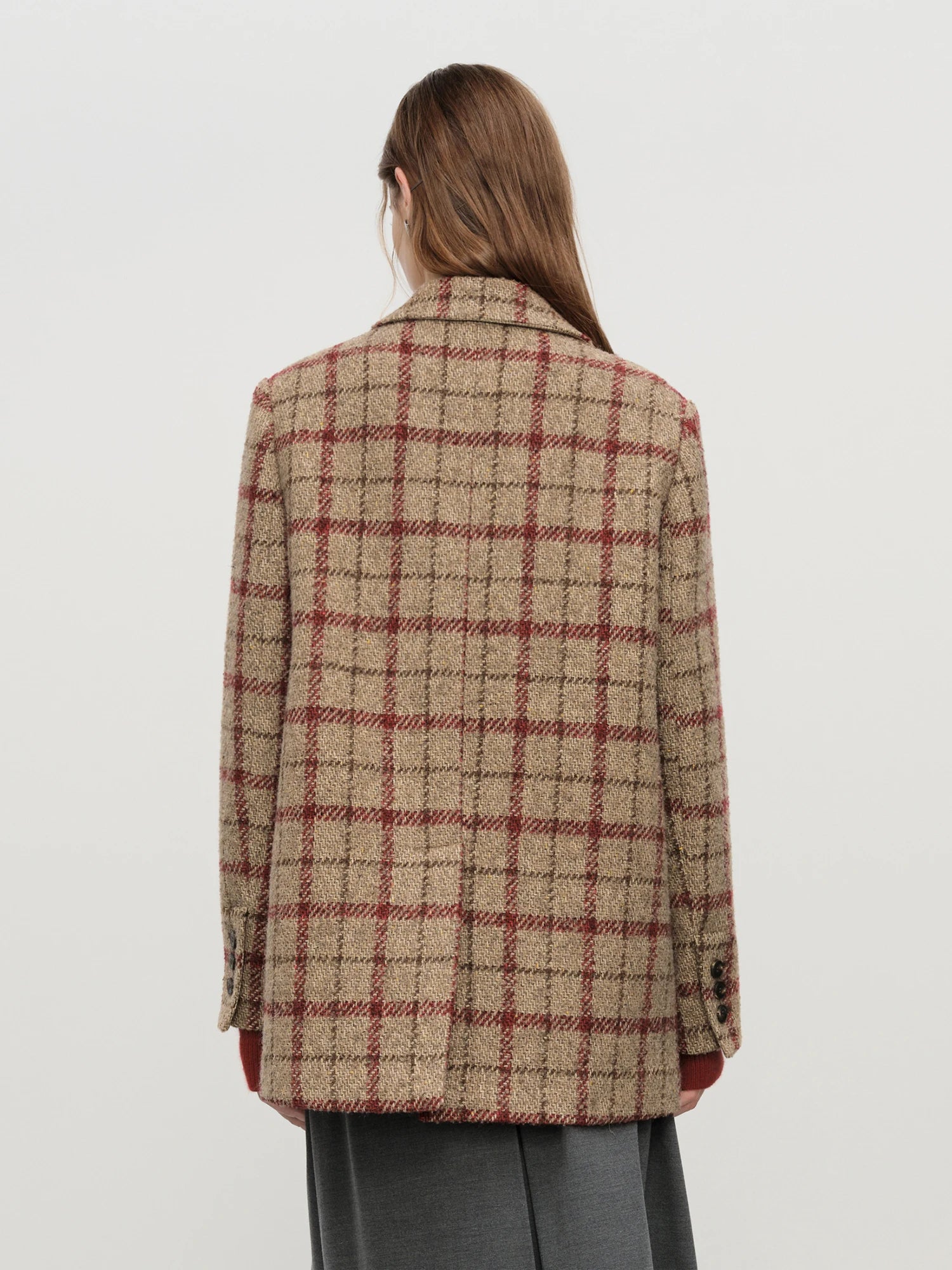 BLAZER COAT IN LANA