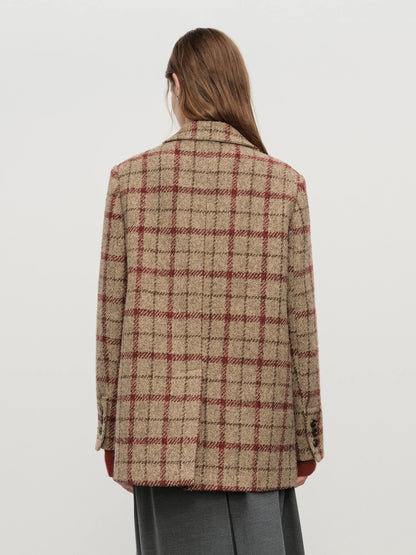 BLAZER COAT IN LANA