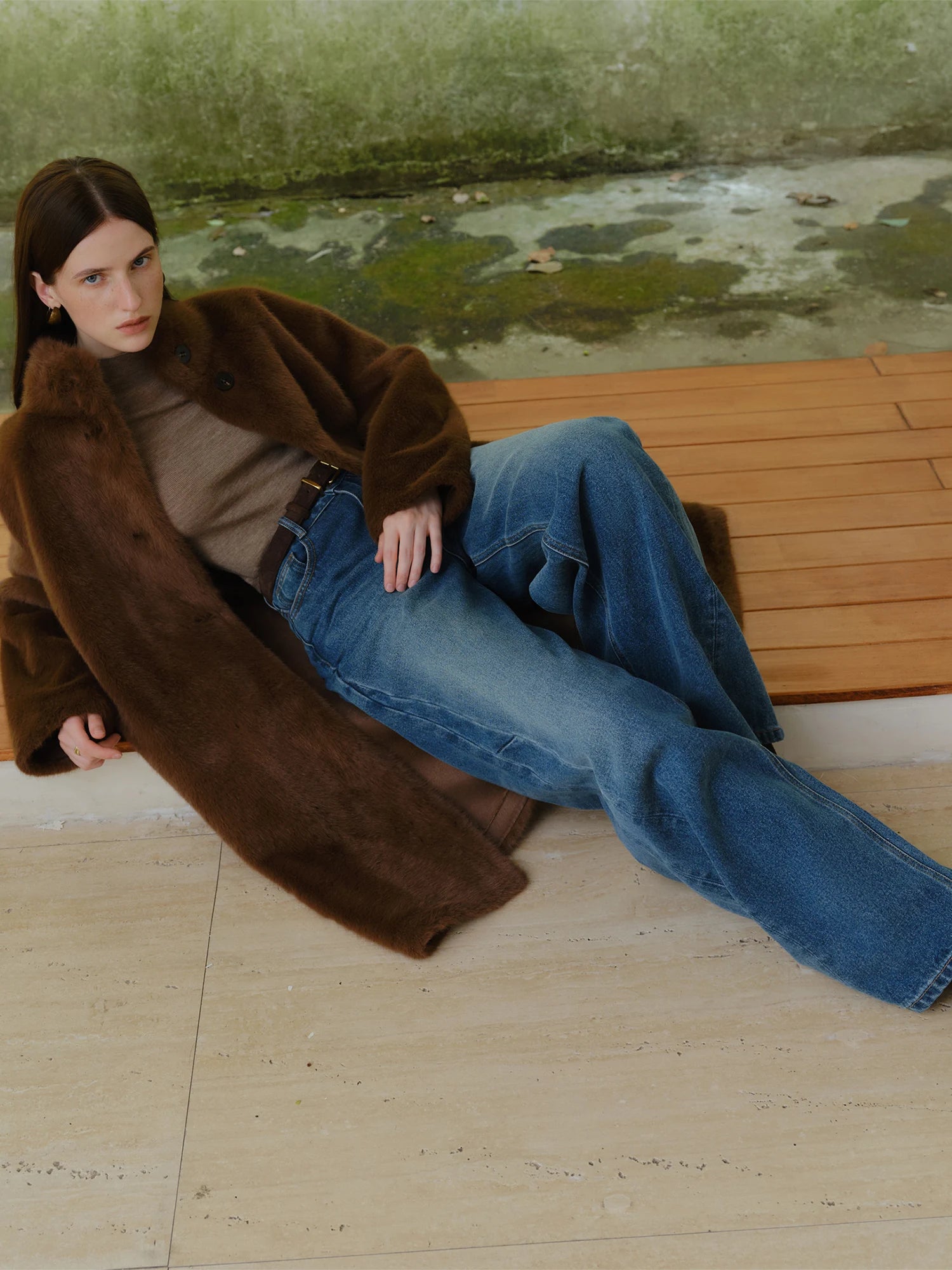 CAPPOTTO IN ECOPELLICCIA