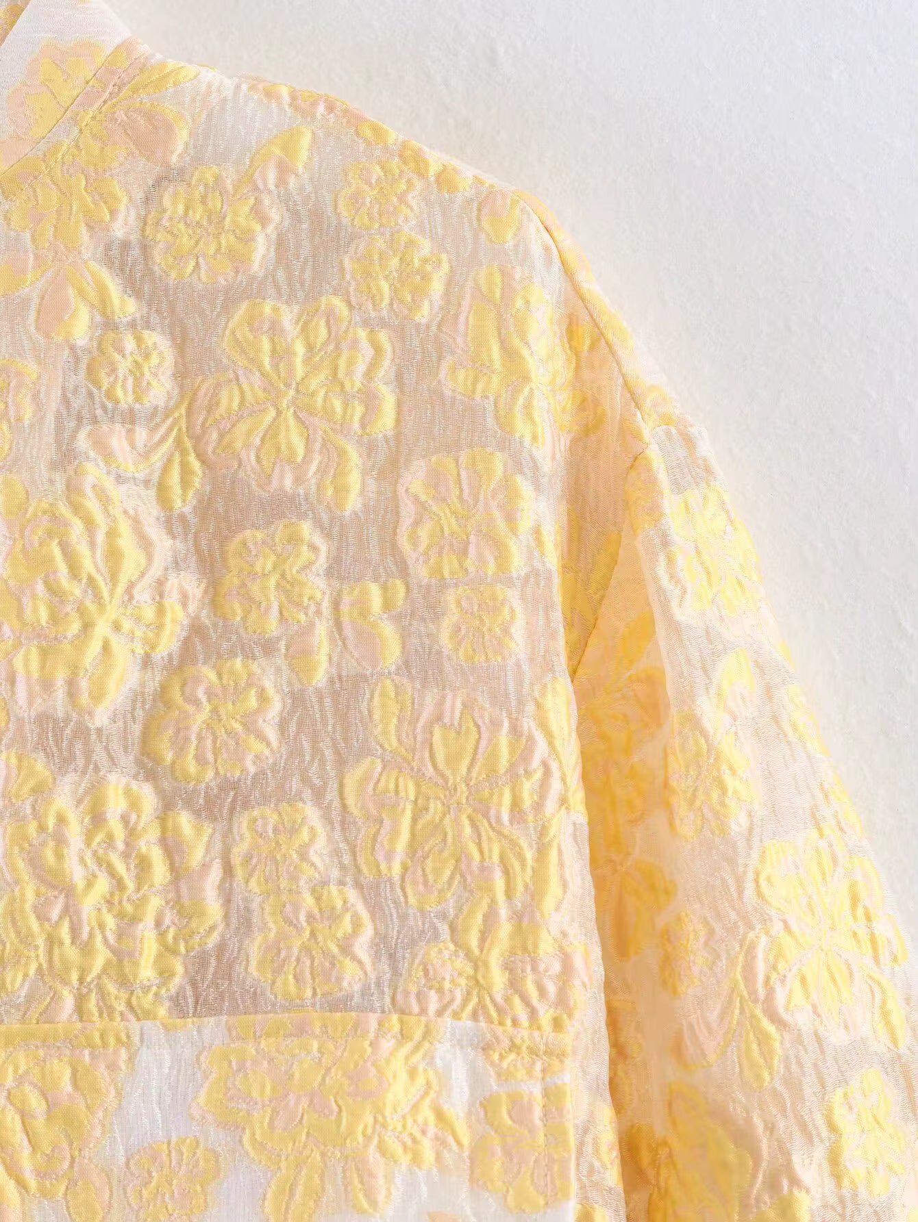 BOMBER JACQUARD FLOREALE