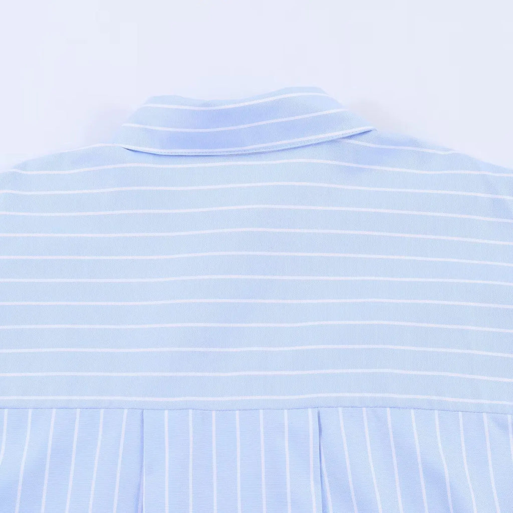 CAMICIA A RIGHE MANICHE BALLOON