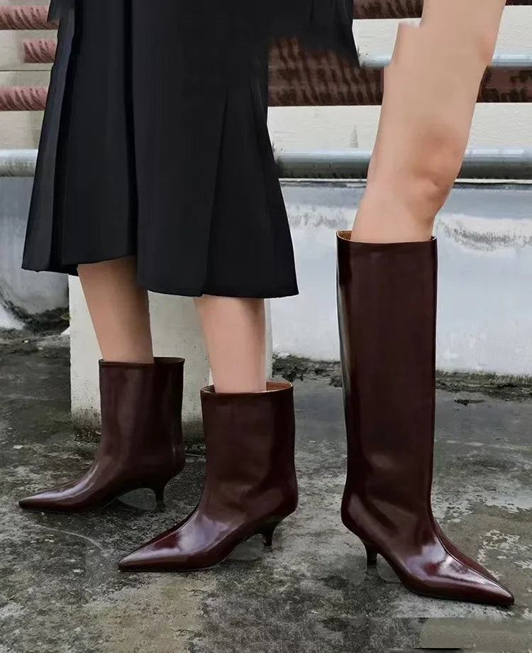 STIVALETTI CON TACCO