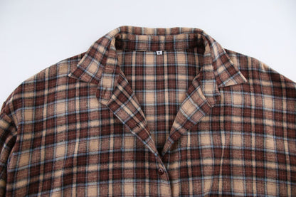 CAMICIA BOYFRIEND A SCACCHI