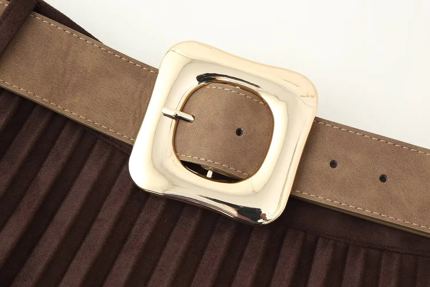 GONNA PLISSE' SCAMOSCIATA