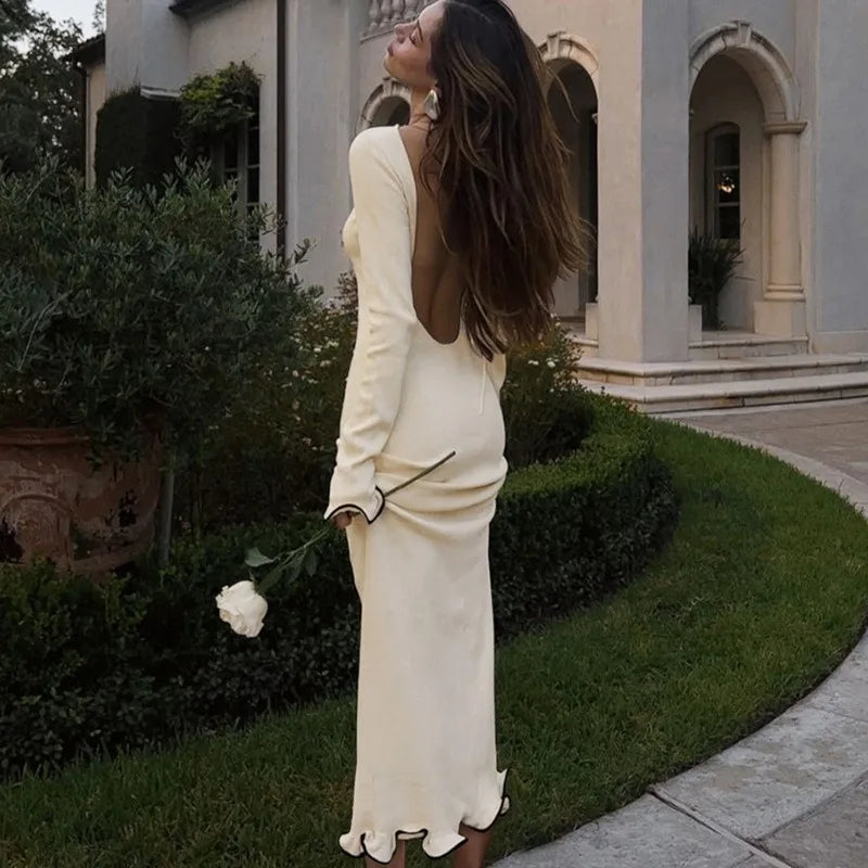 VESTITO LUNGO IN MAGLIA