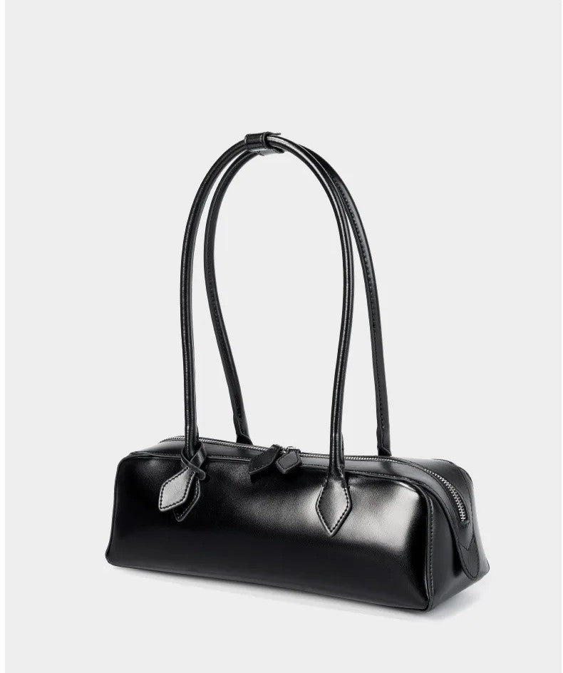 BORSA BAGUETTE IN VERA PELLE