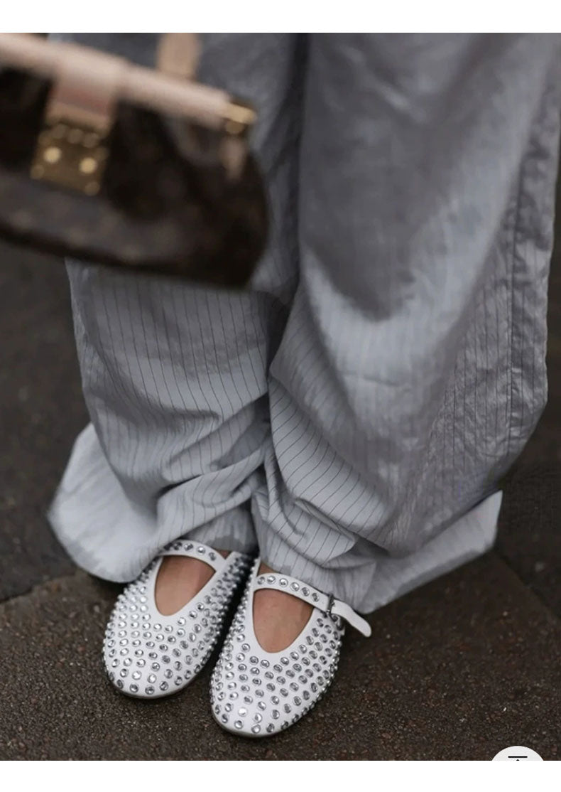 DIAMONDS STUDDED BALLERINAS