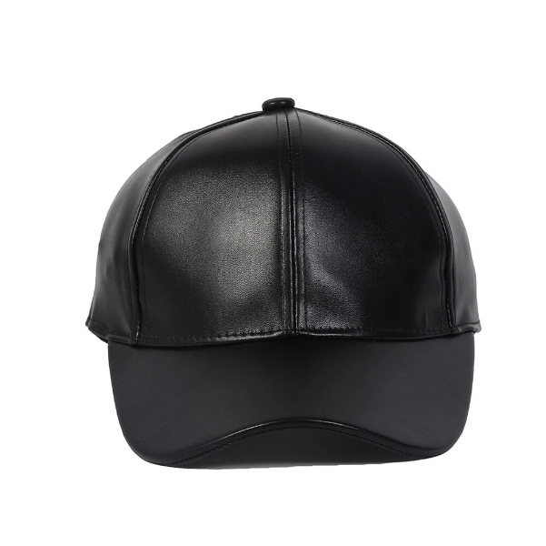 LEATHER BASEBALL CAP