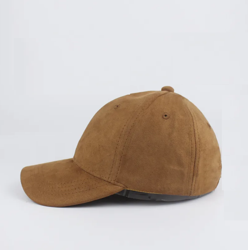 SUEDE BASEBALL CAP