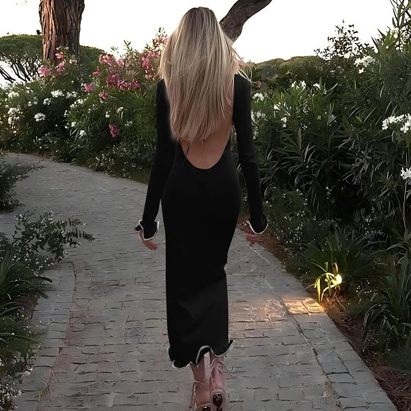 VESTITO LUNGO IN MAGLIA