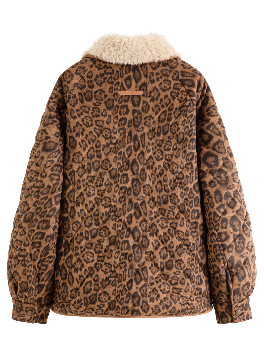 GIACCA TRAPUNTATA ANIMALIER