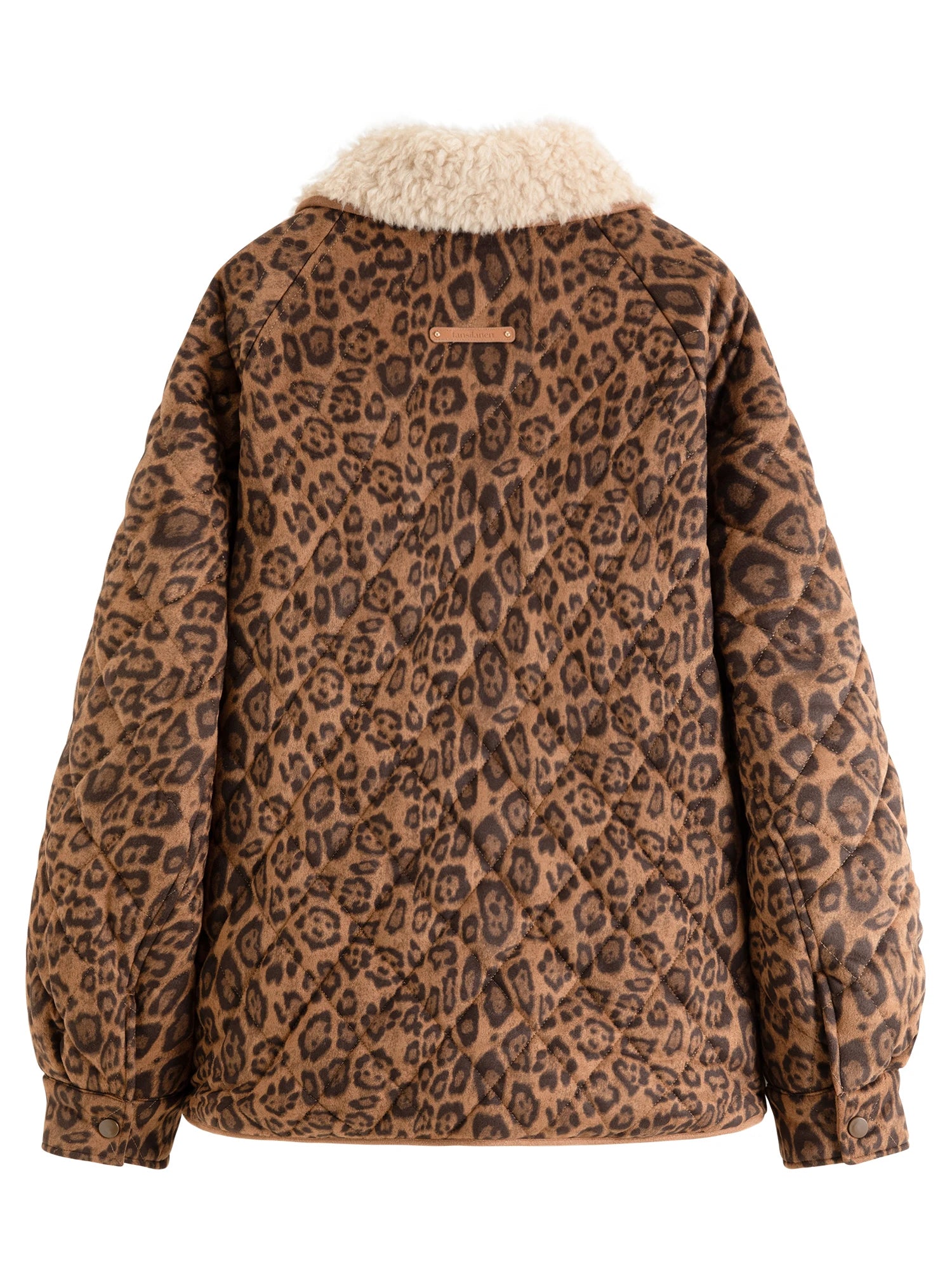 GIACCA TRAPUNTATA ANIMALIER