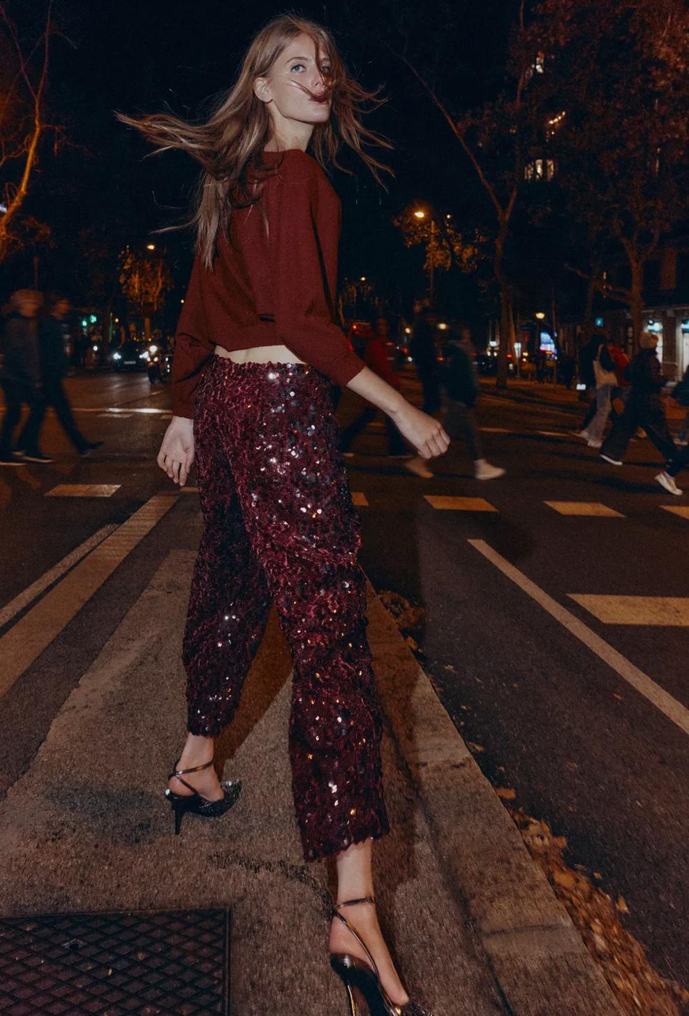 PANTALONI PAILLETTES