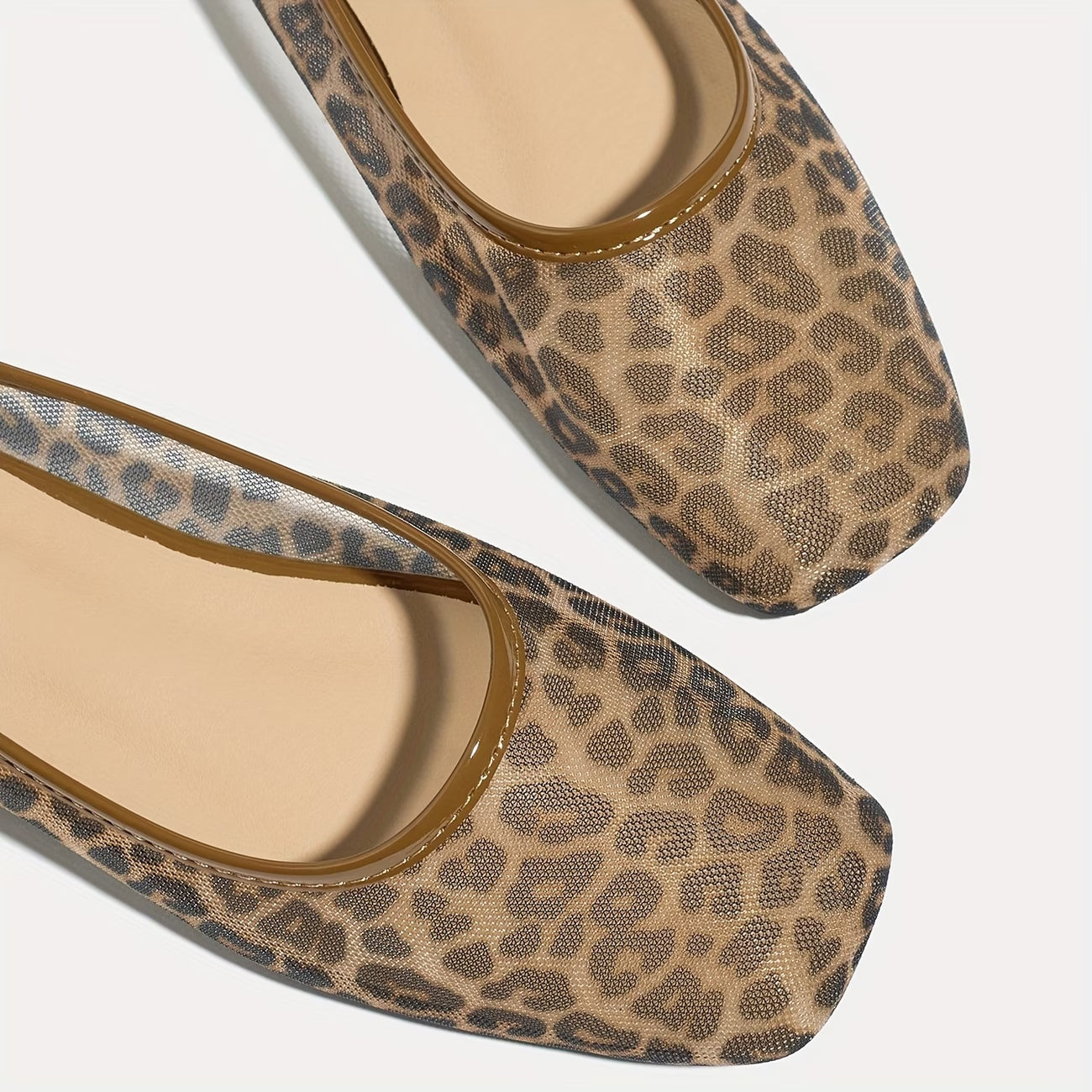 BALLERINE IN RETE ANIMALIER