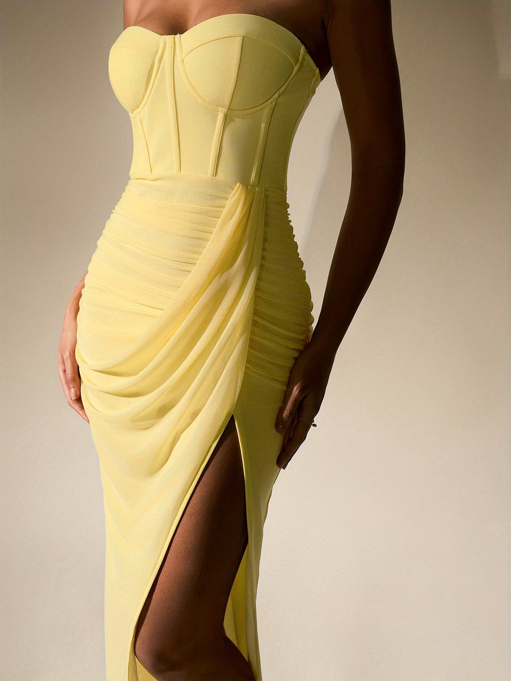 ABITO MIDI BUSTIER