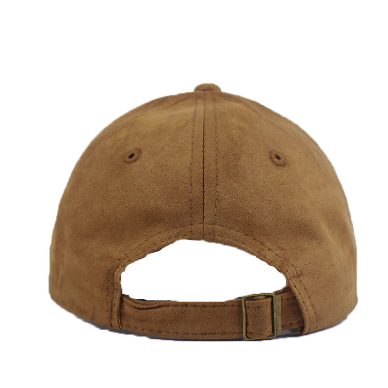 SUEDE BASEBALL CAP