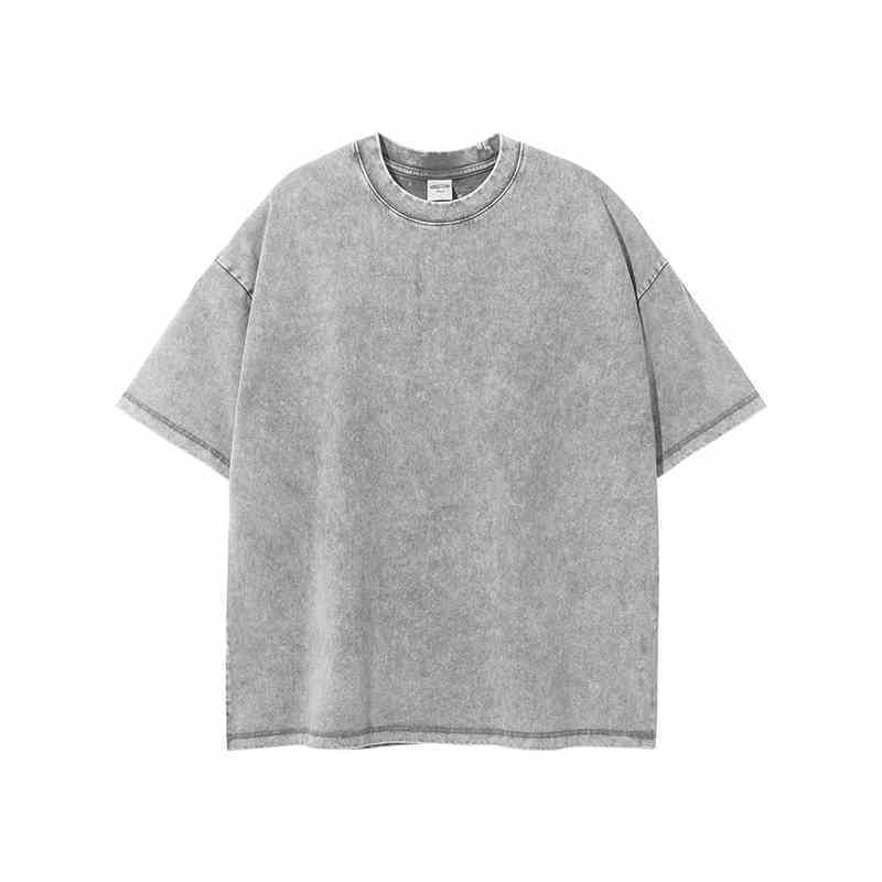 T-SHIRT OVERSIZE EFFETTO SLAVATO