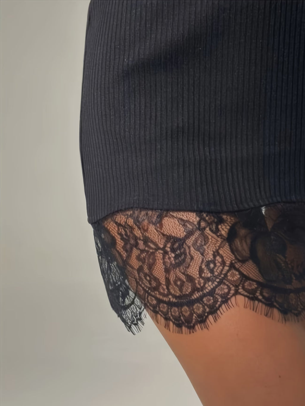 SLIP DRESS IN MAGLIA