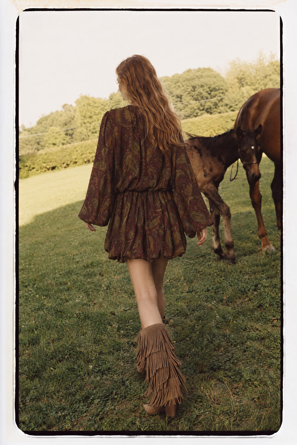 ABITO STAMPA PAISLEY by Lumina