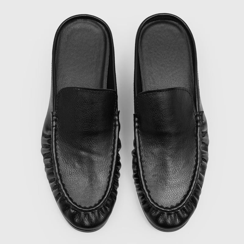 MOCASSINO SLINGBACK ARRICCIATO