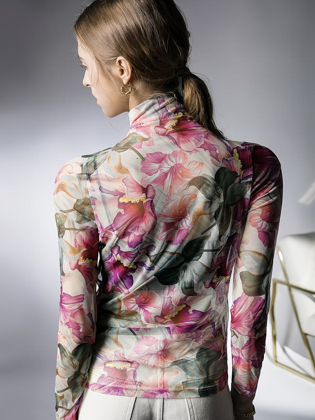 MAGLIETTA IN TULLE FANTASIA