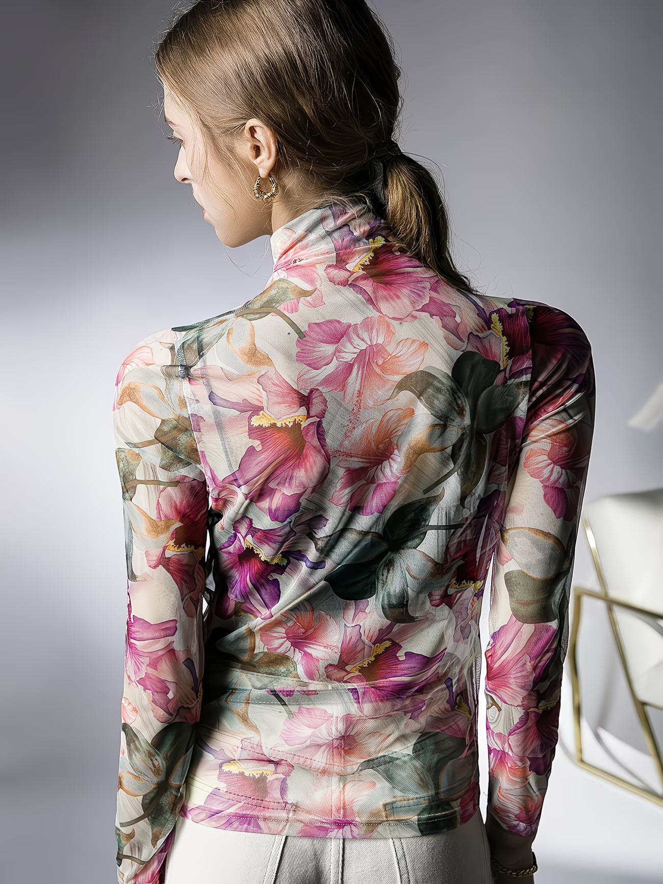 MAGLIETTA IN TULLE FANTASIA