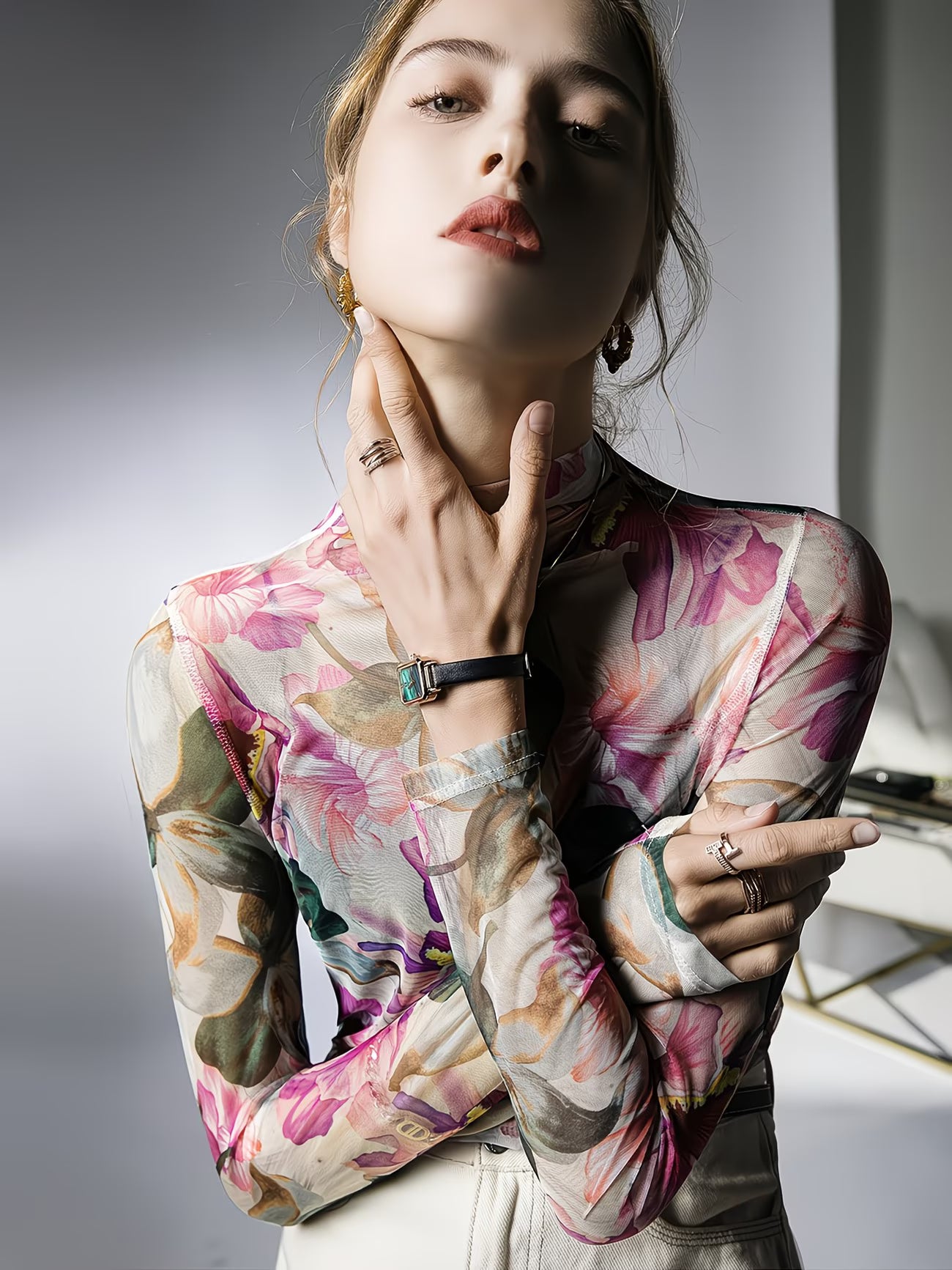 MAGLIETTA IN TULLE FANTASIA