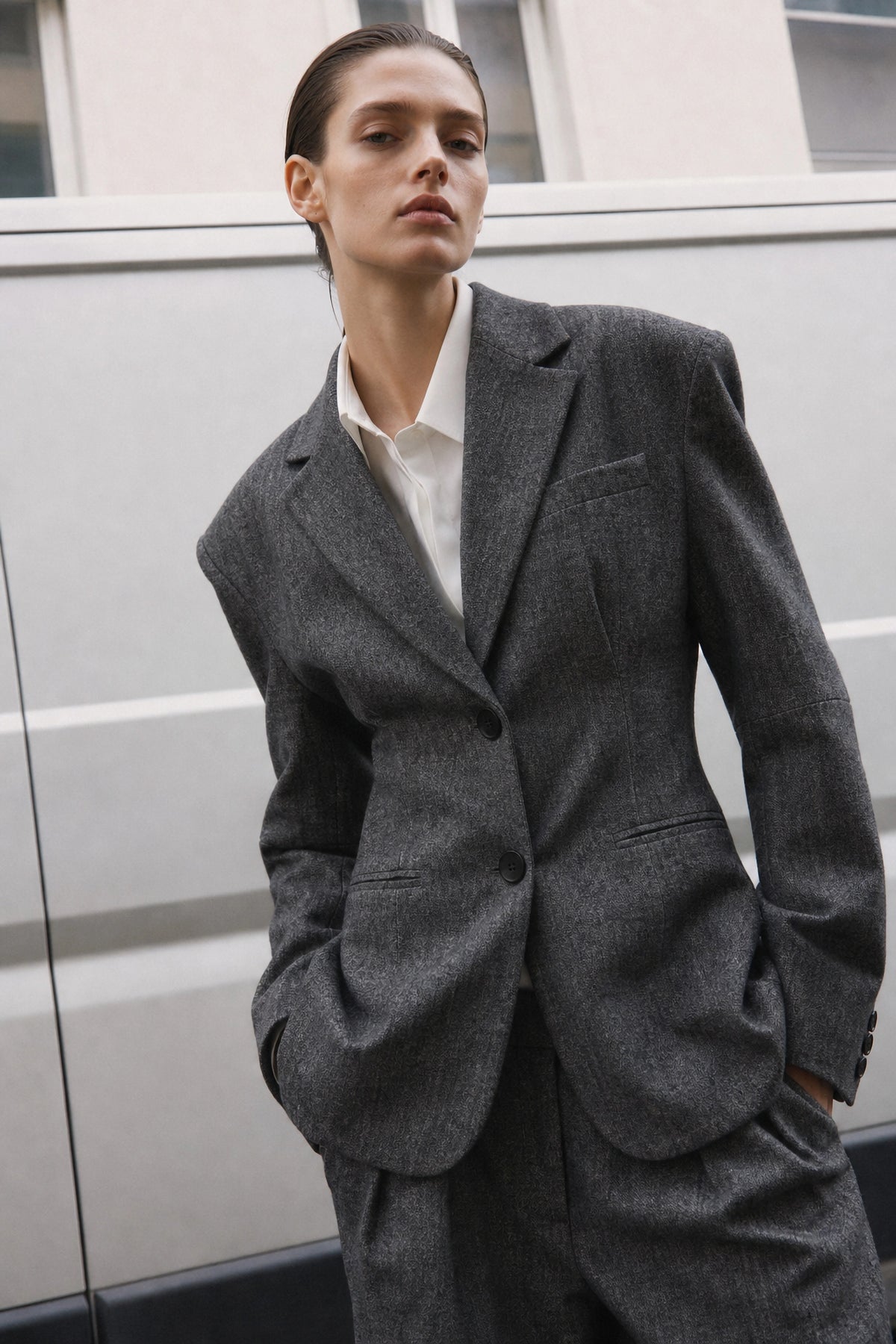 BLAZER MISTO LANA by Lumina