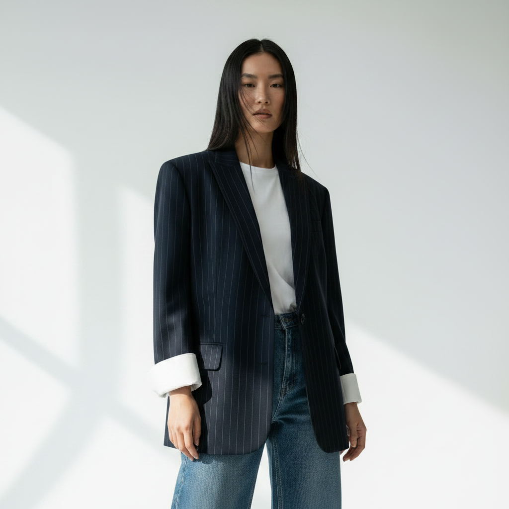 Blazer frontale Vogue Italia