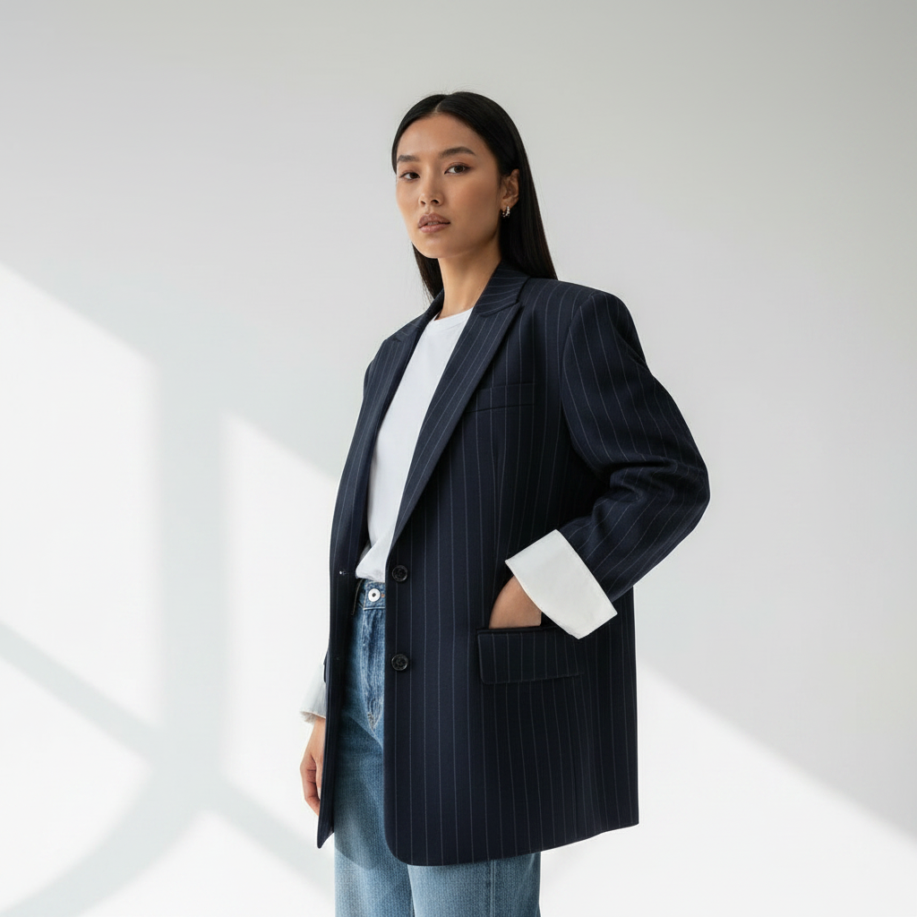 Blazer half body three quarter