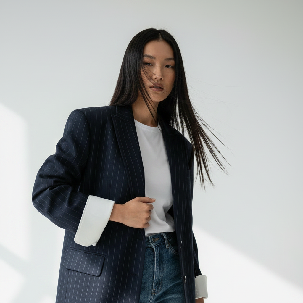 Blazer Vogue Italia editorial