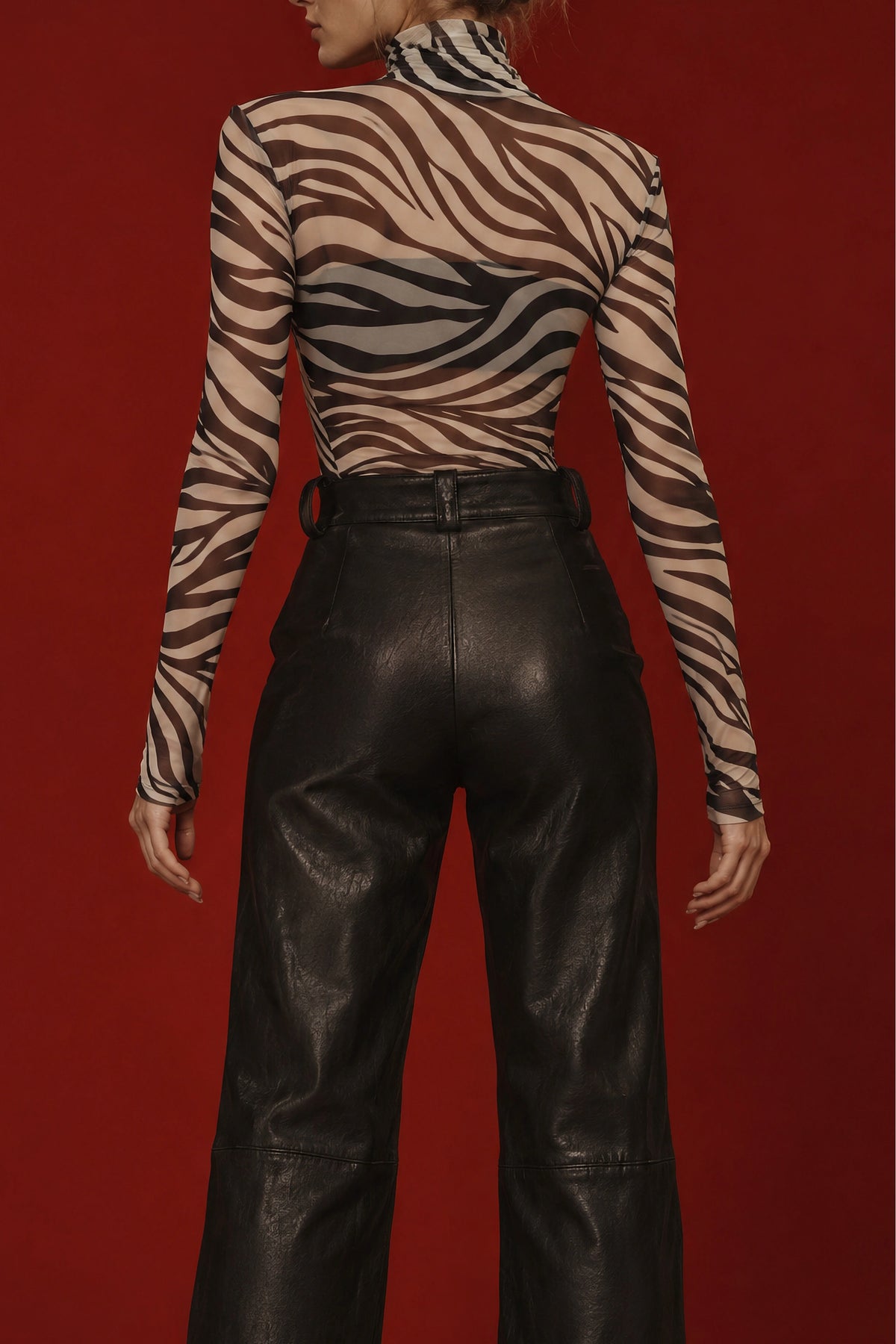 BODY IN TULLE ZEBRATO by Lumina