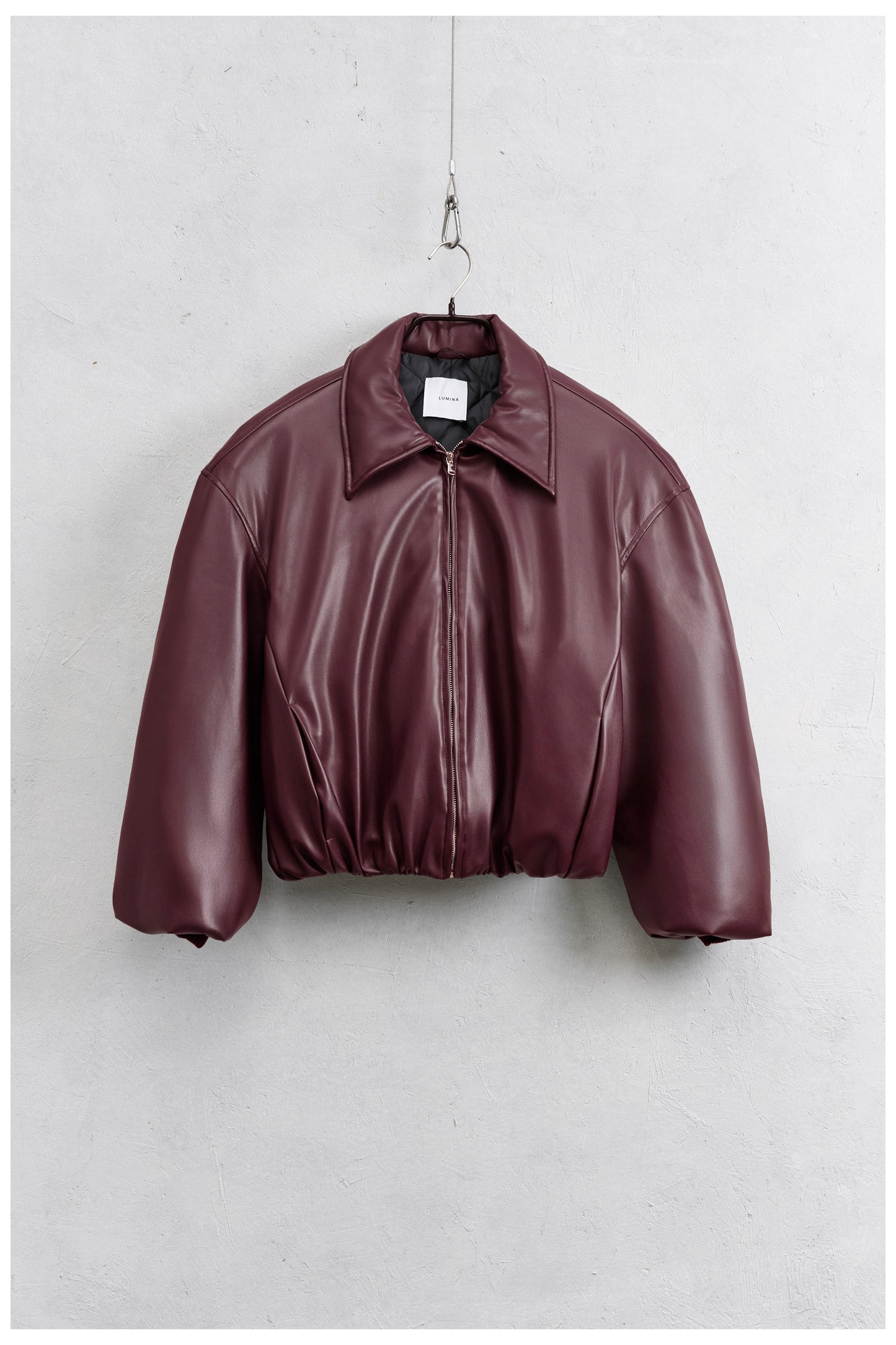 BOMBER IN ECOPELLE BY LUMINA