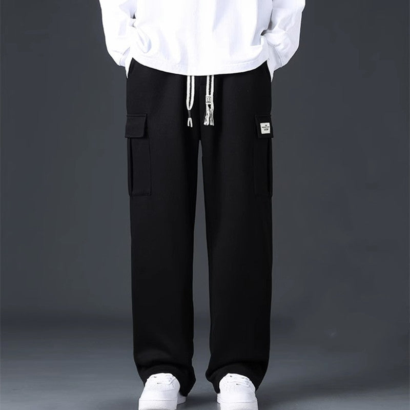 PANTALONI JOGGERS WIDE FIT