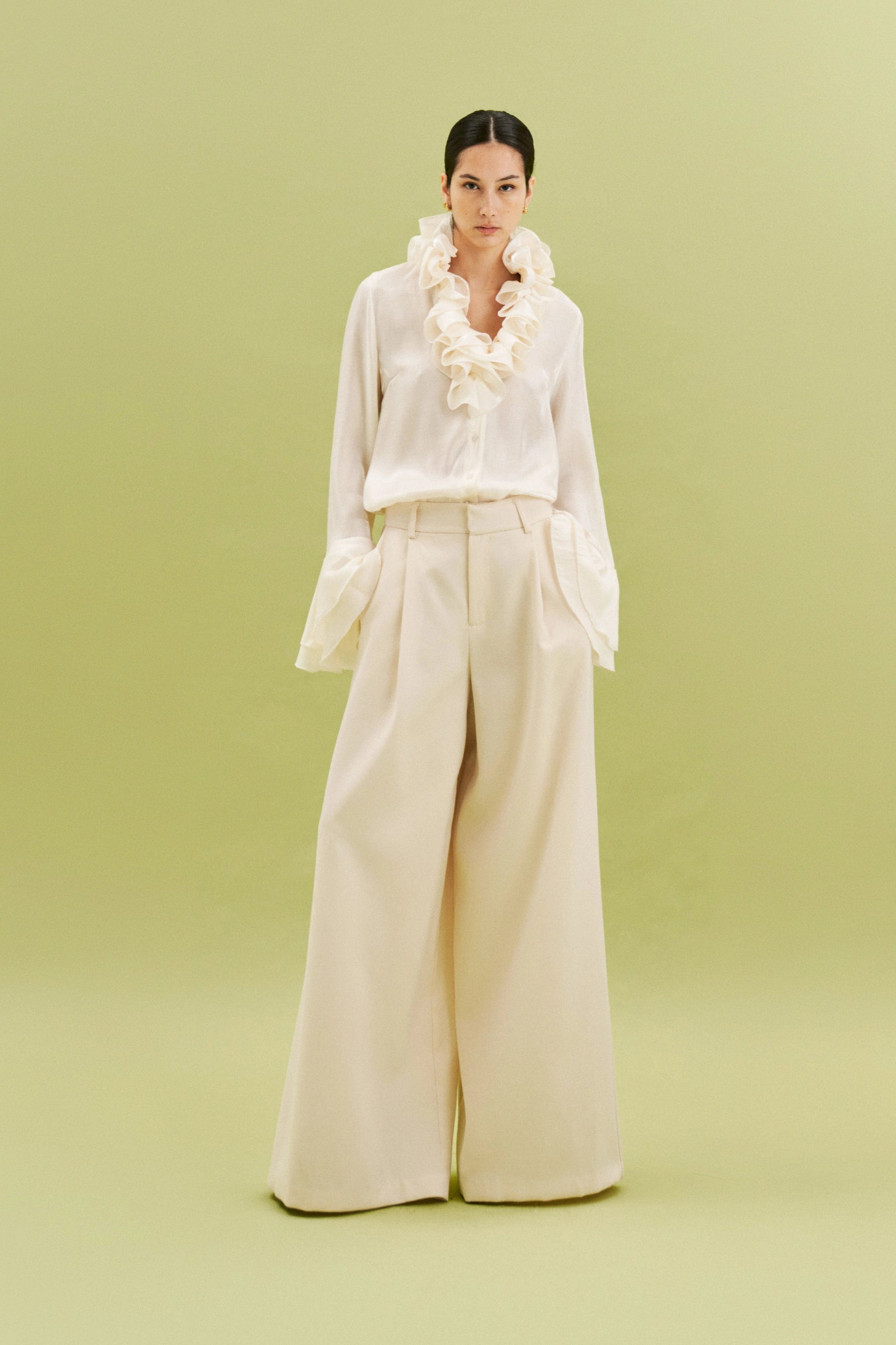 CAMICIA ROUCHES by Lumina