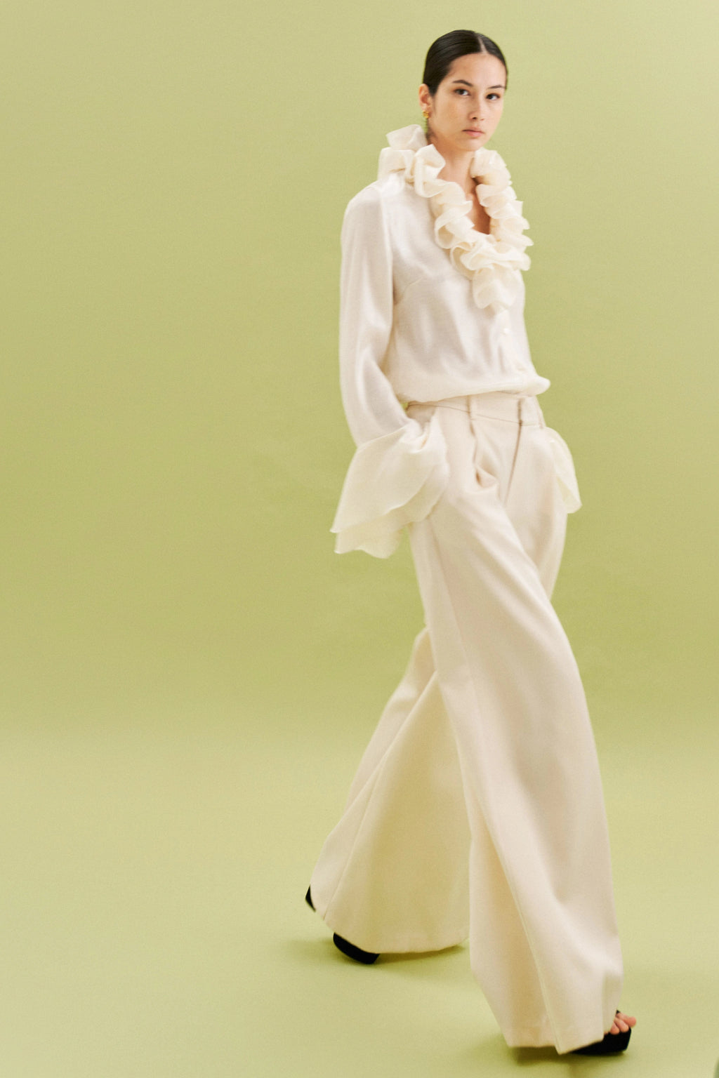 CAMICIA ROUCHES by Lumina