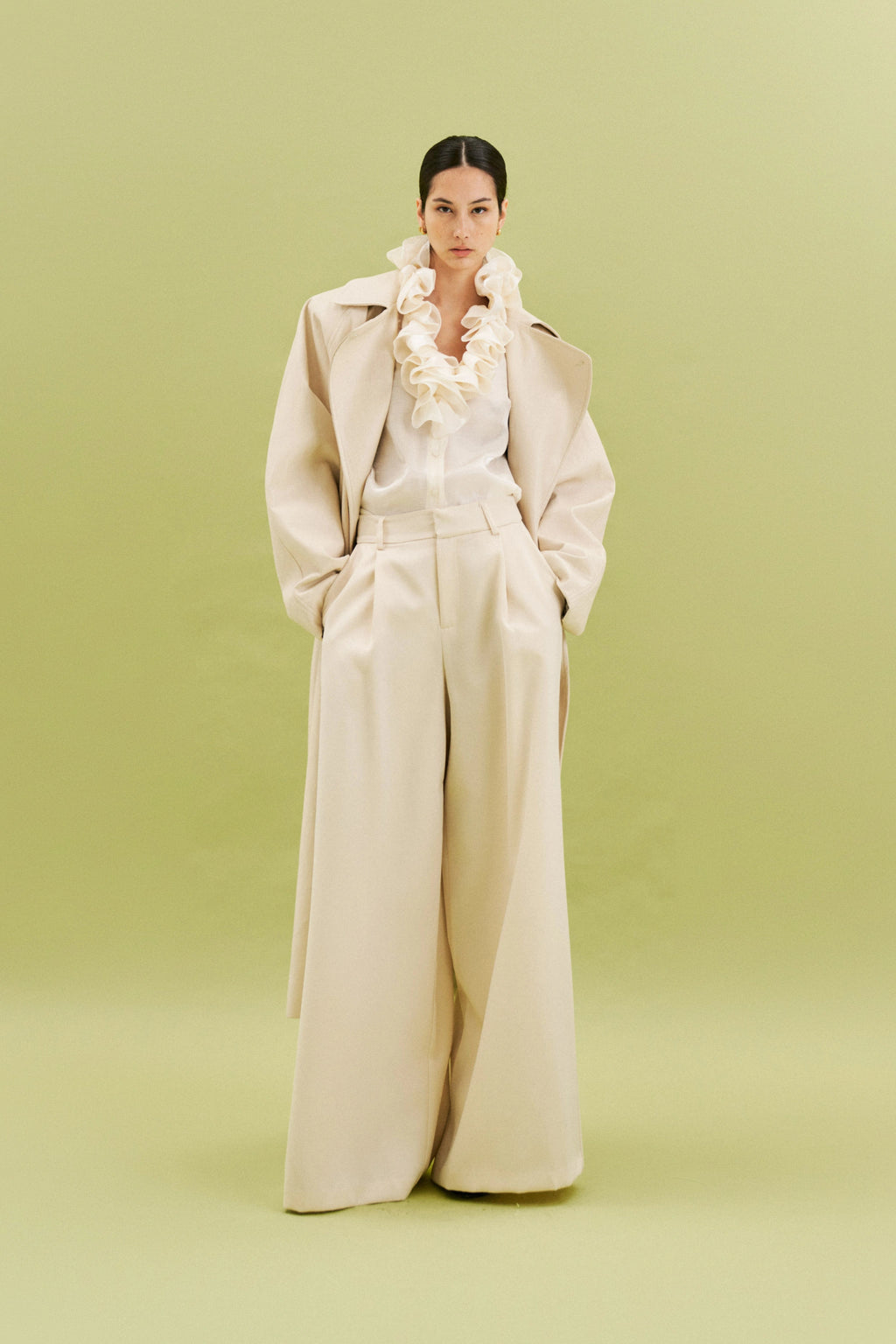 CAMICIA ROUCHES by Lumina