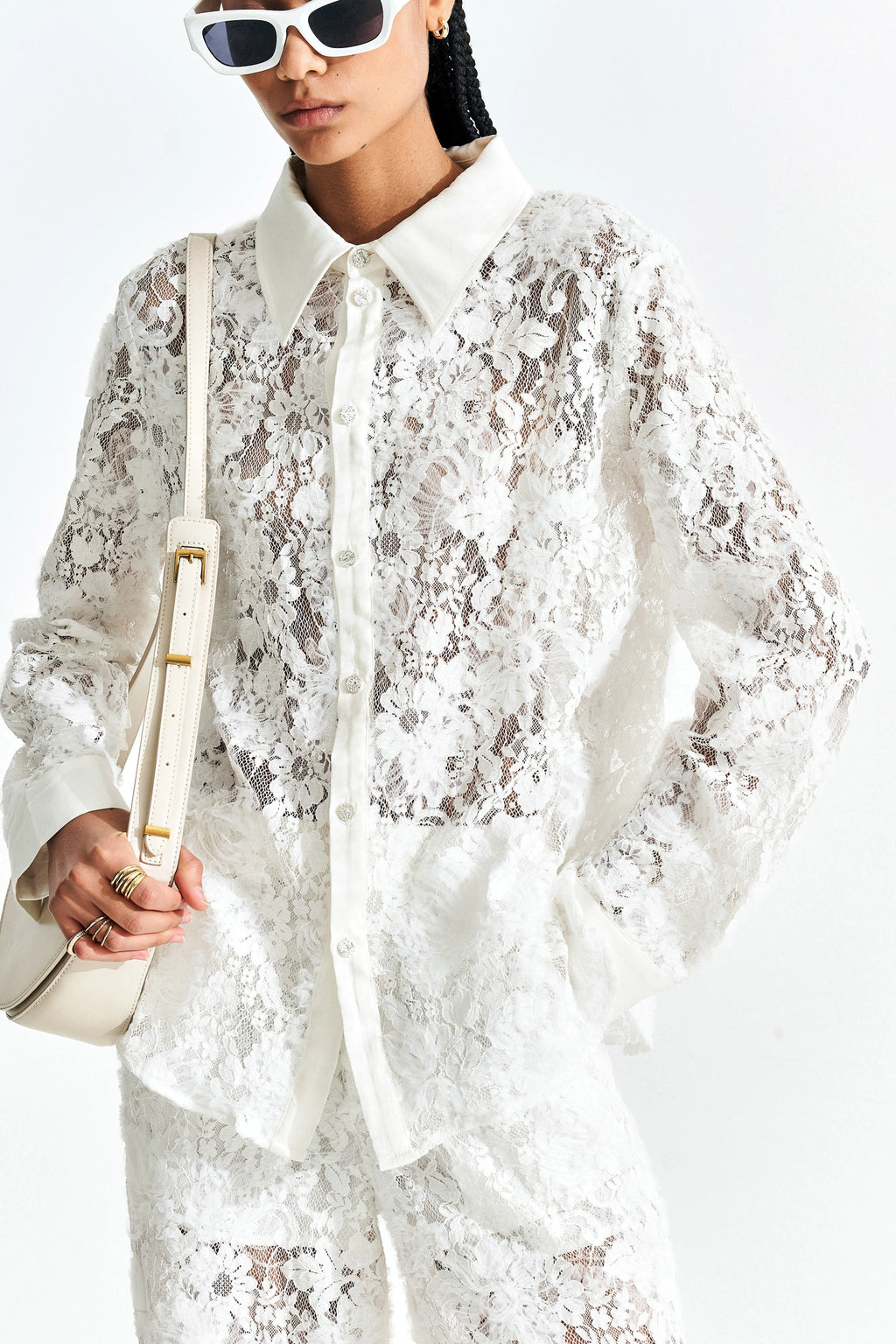 CAMICIA IN PIZZO by Lumina