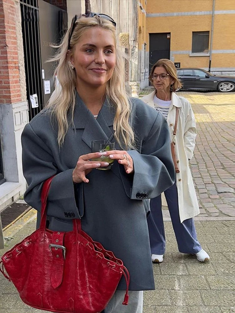 BLAZER OVER ASIMMETRICO