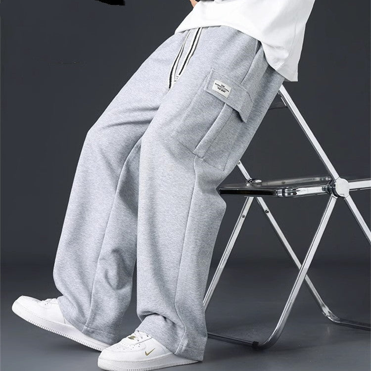 PANTALONI JOGGERS WIDE FIT