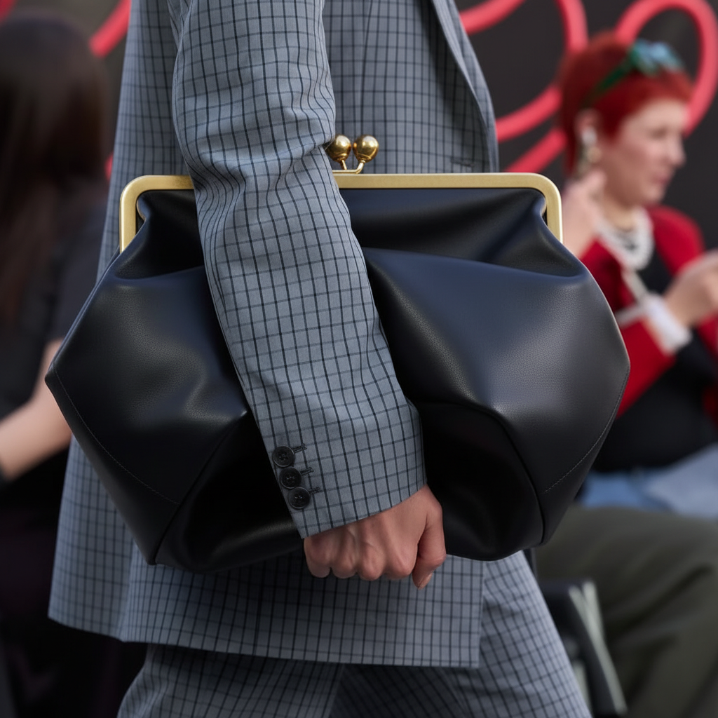 Editorial fashion - dettaglio borsa ravvicinato