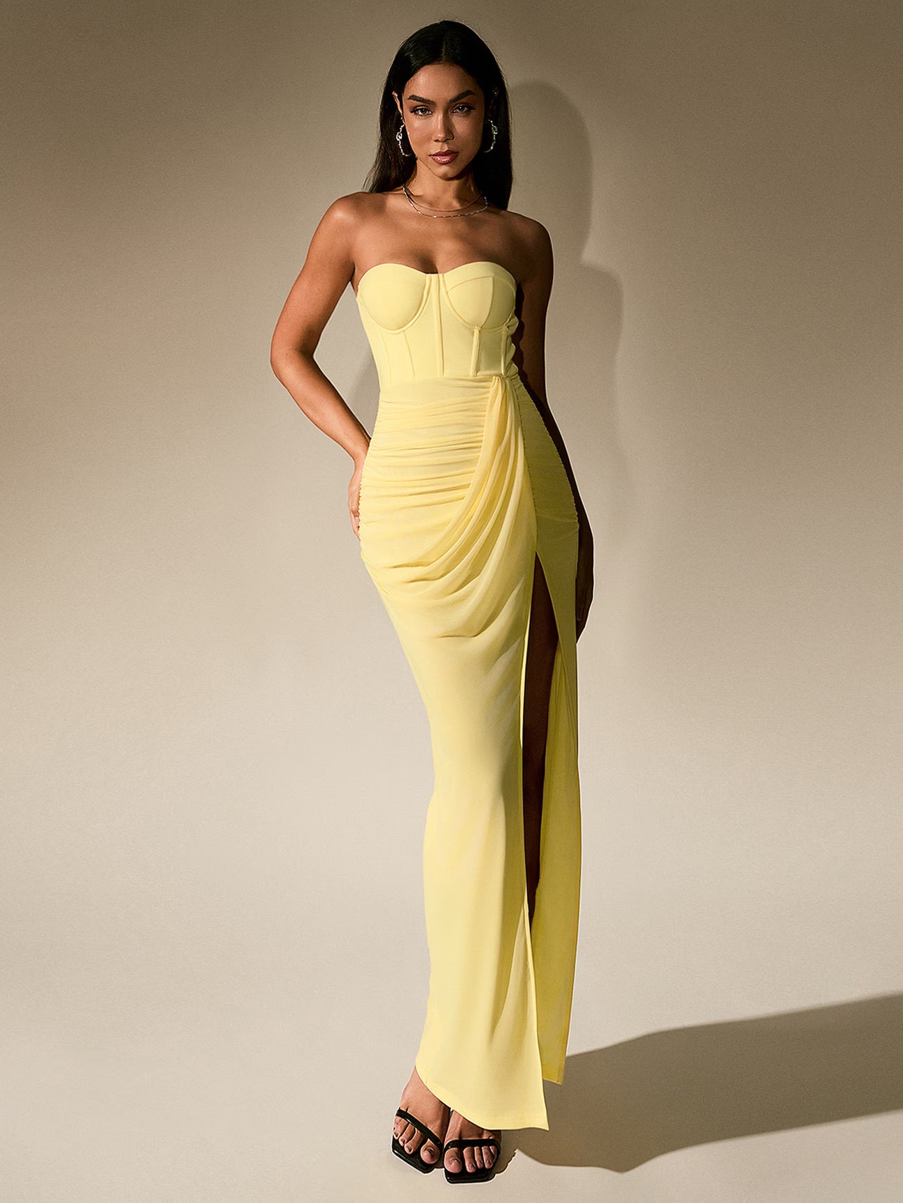 ABITO MIDI BUSTIER