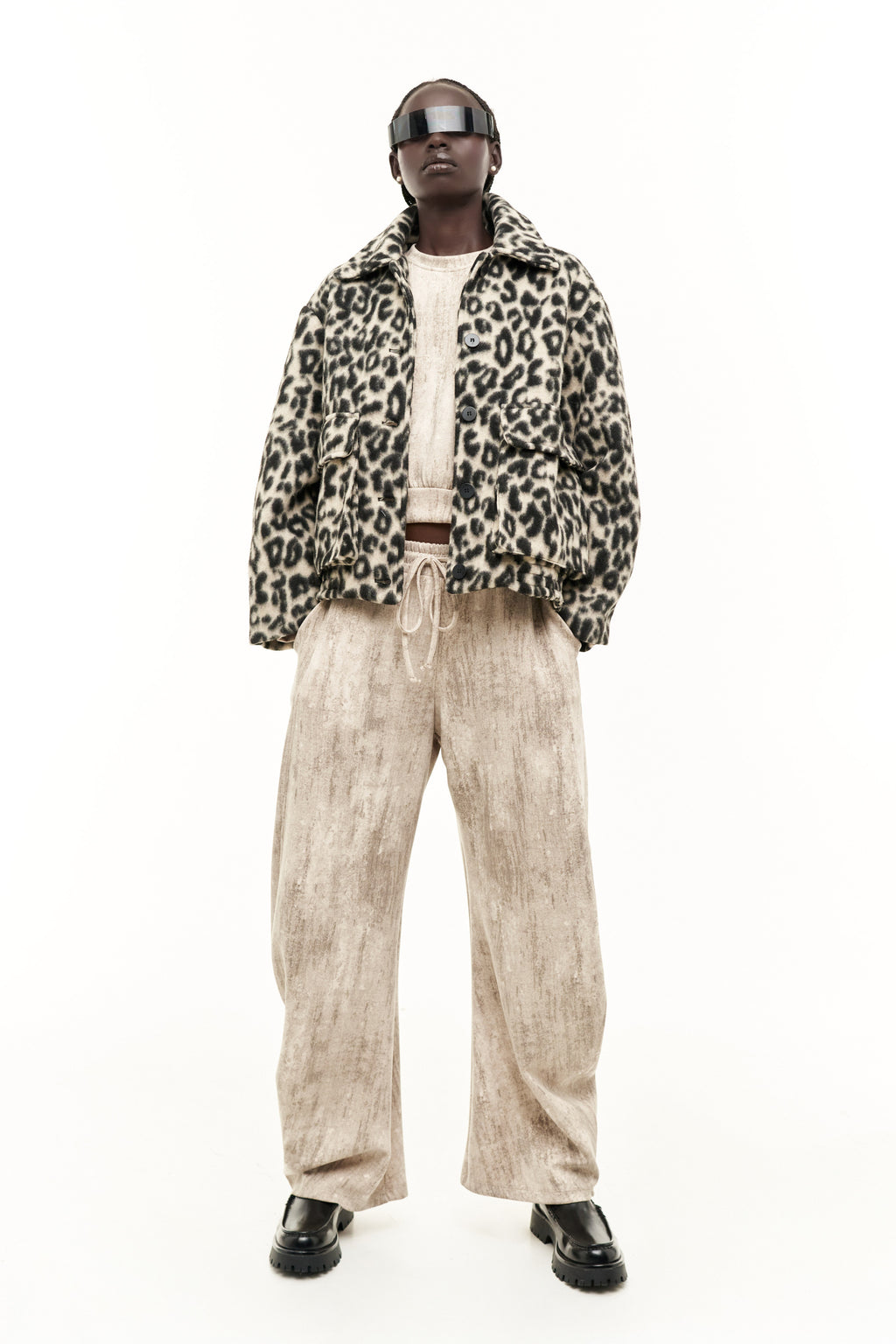 GIACCA CORTA ANIMALIER by LUMINA